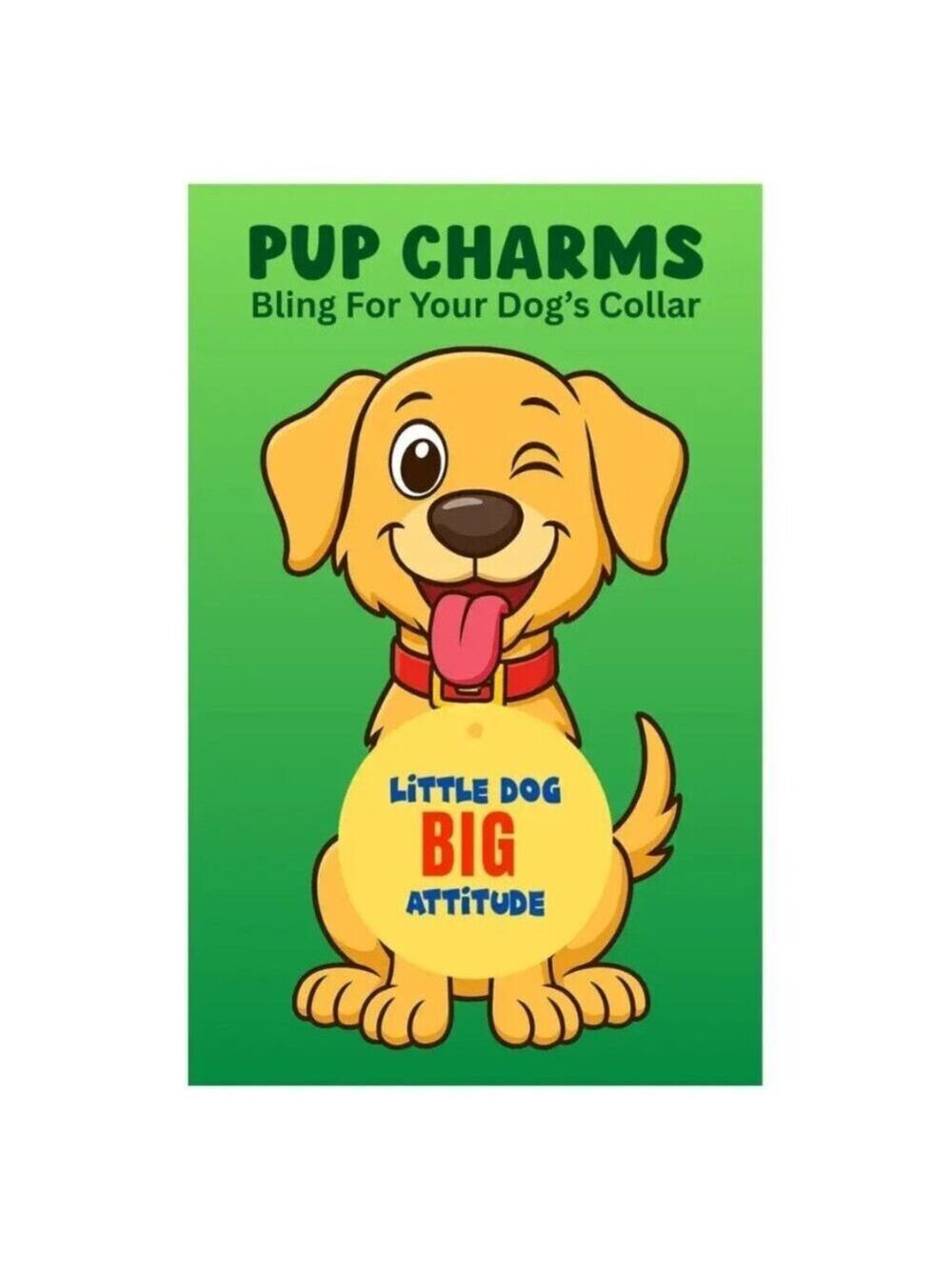 ($8) Pup Charm Dog Tag